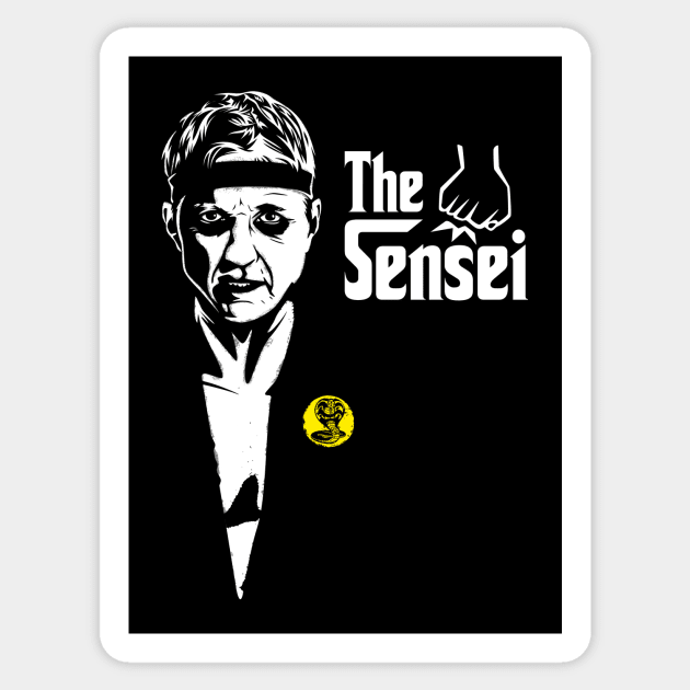 The Merciless Sensei Sticker by Olipop